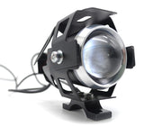Waterproof LED Motorcycle Headlights Auxiliary Lamp Spotlight High Power U5 12V