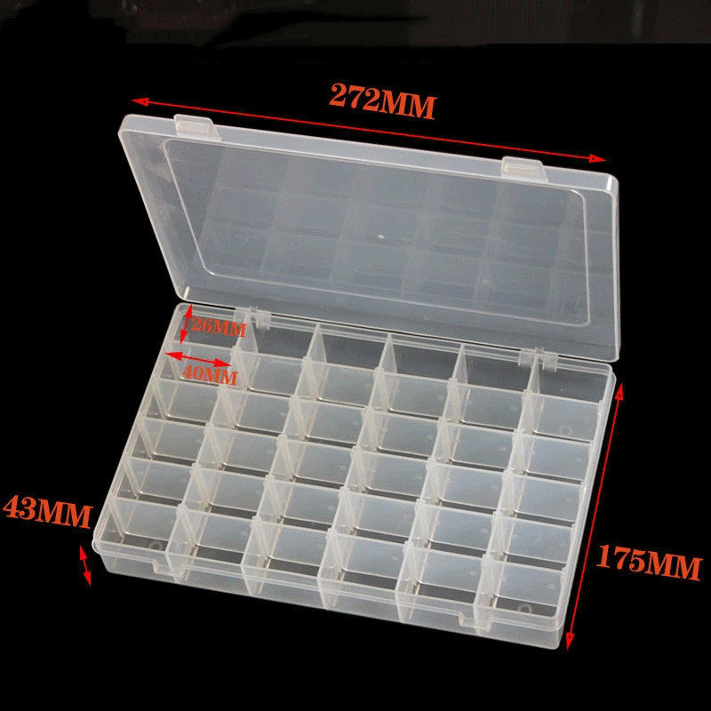 Screw Electronic Components Storage Classification PP Transparent Parts Box
