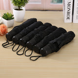 Three folding umbrella