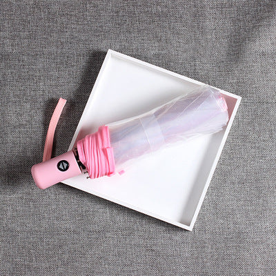 Transparent automatic umbrella