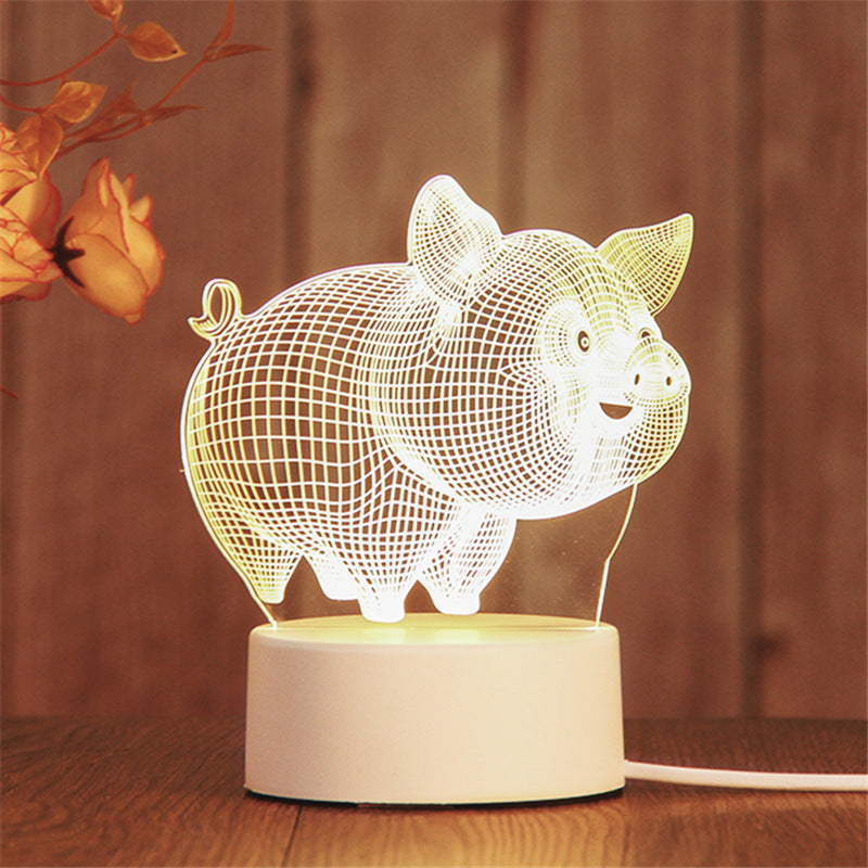 Creative 3d night light