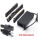 96w 12V24V адаптери универсалии танзимшавандаи барқ