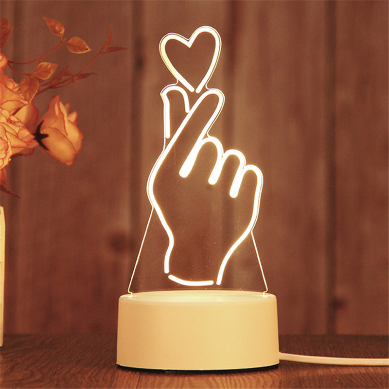 Creative 3d night light