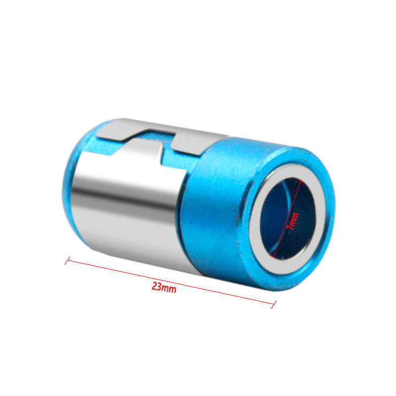 Light blue bit with magnetic ring