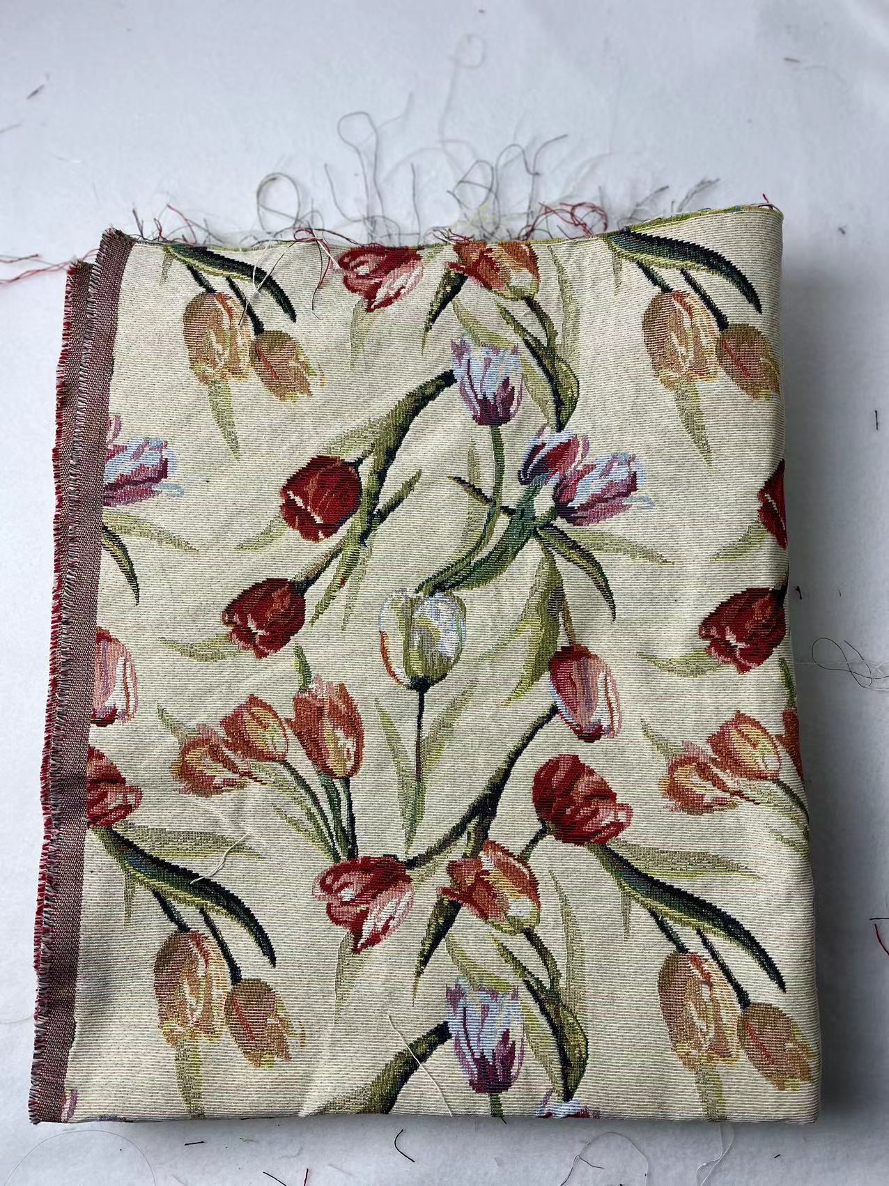 Ethnic Style Yarn-dyed Jacquard Fabric Coat Shoes And Hats Bags Sofa Decorative Cloth