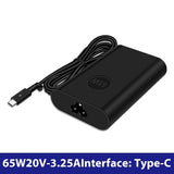 Муносиб барои ноутбук Type-C 65W адаптери барқ ​​20V-325A