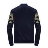 Faucet autumn new men's long-sleeved suit men's casual sportswear jacket men's sweater men's clothing