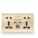 British Standard Dual USB Socket Hong Kong and Macau Version