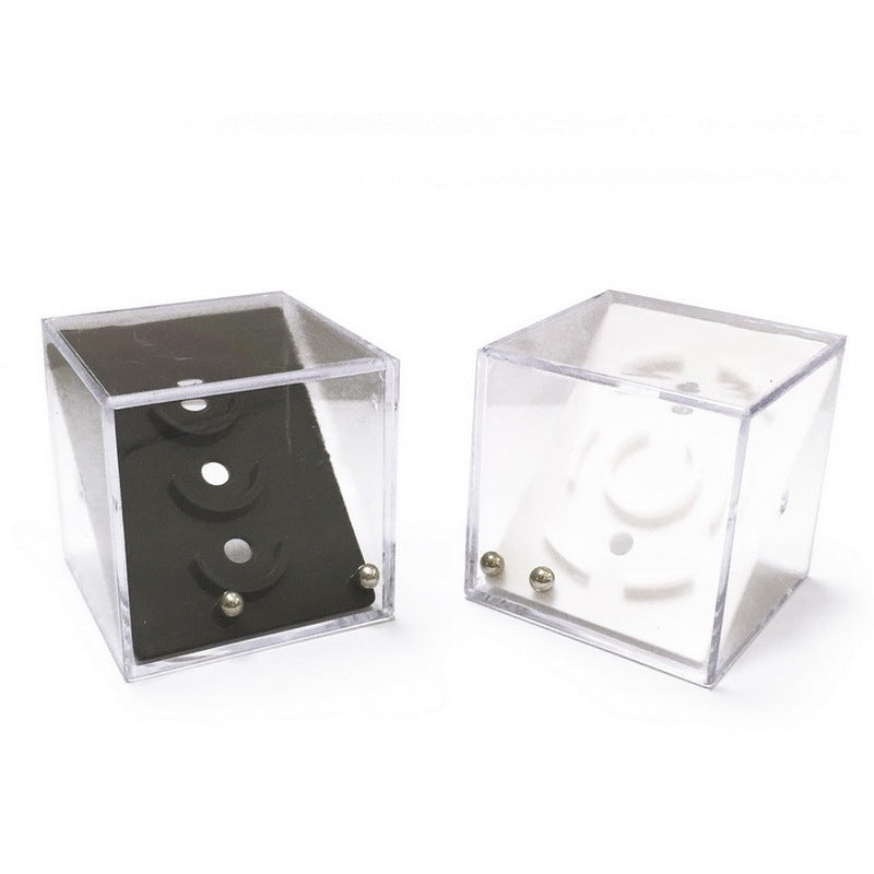Maze puzzle balance game box