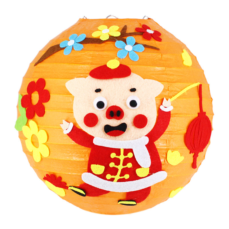 Handmade lantern making diy materials
