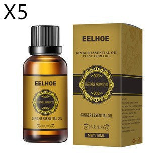 Занҷабил Essential Oil 10ml Равғани растанӣ масҳ бадан намӣ