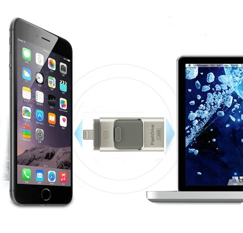 Се дар як диски USB флеши OTG барои компютер ва телефони мобилӣ