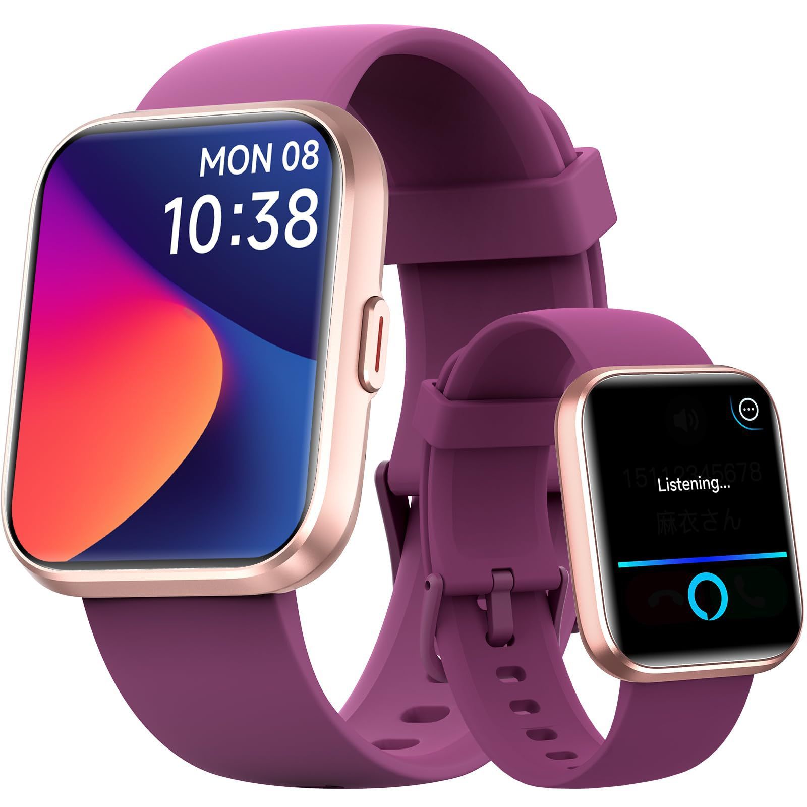 Watch Smart Sports Bluetooth Даъвати Варзиш Меъёри дил. Фишори хун