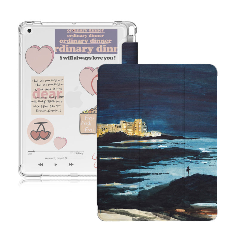Compatible with Apple, Silicone covered flat shell