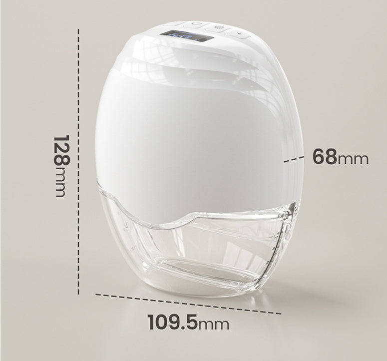 New Wearable Breast Electric Hands-free Mute
