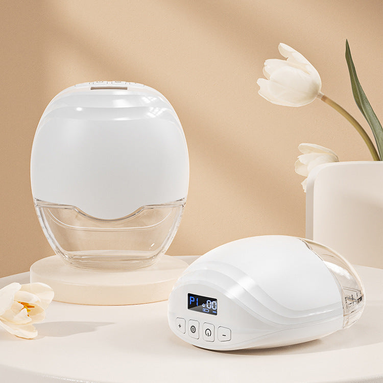 New Wearable Breast Electric Hands-free Mute