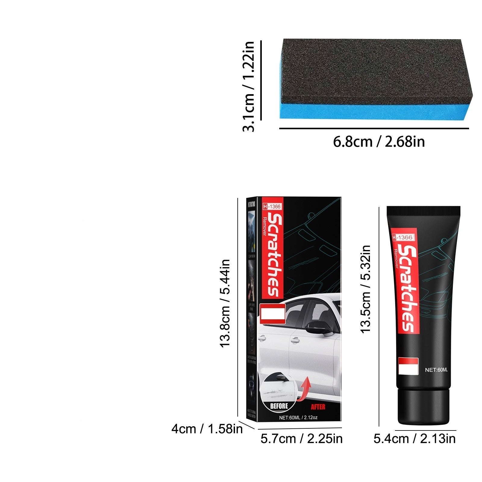 Car Scratch Scratch Polishing Paster Paint Cleaning And Decontamination