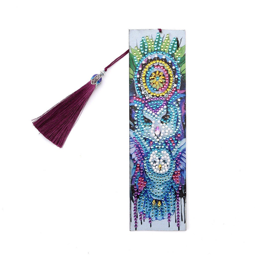 Bookmark diamond craft painting pendant