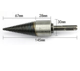 Coffin chopping machine drill bit small electric hammer hammer breaking split cone wood wood artifact artifact home rural