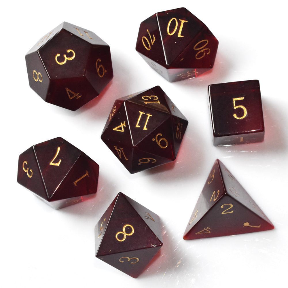 Dice Board Game Casual Game Multi-sided Digital Sieve Seven Tablets Suit