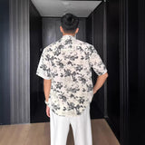 Тарзи таътил фуҷур Casual вимпел кӯтоҳ остин ҷомаи чопӣ