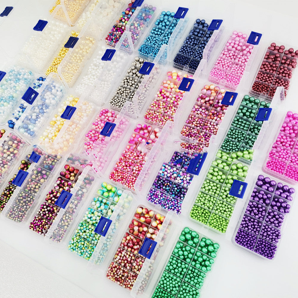 Round Non-porous Pearl Rivet Manual Beading Machine