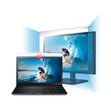 Hanging computer radiation protection screen