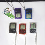 Retro game console necklace