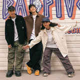 Рубашка с длинными рукавами из американского ретро-хлопка