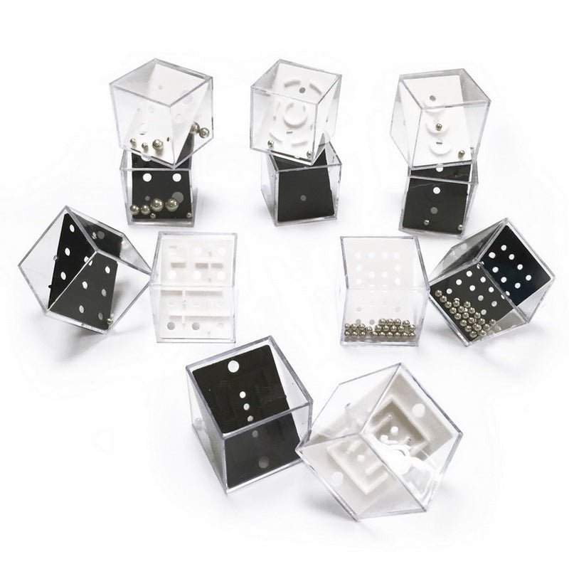 Maze puzzle balance game box