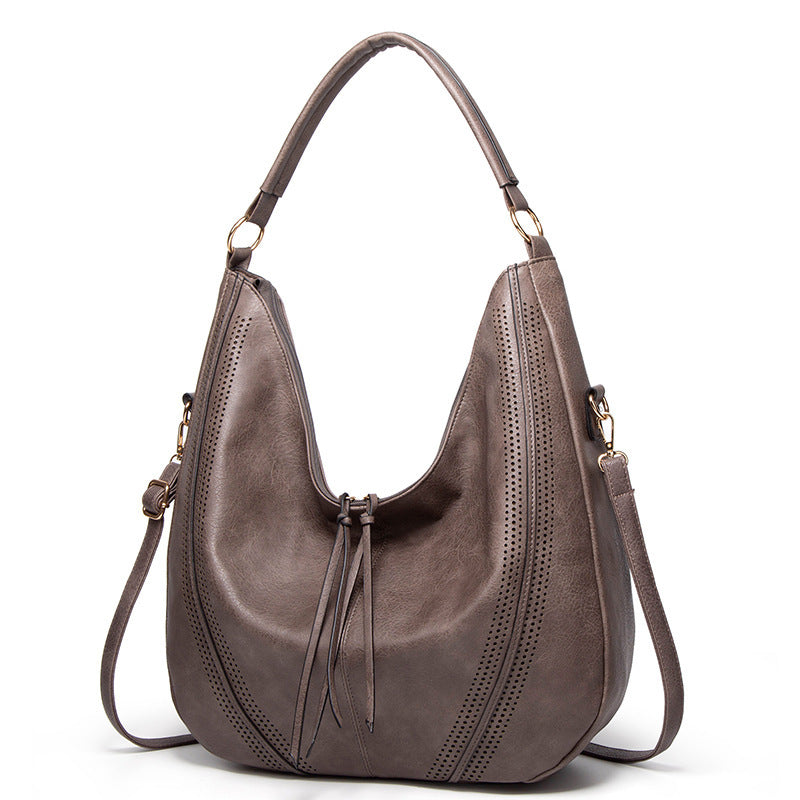 Women's Casual Tassel Hollow Shoulder Casual Bag