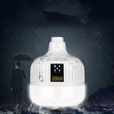 Super Bright Rechargeable Light Bulbs Night Market Stall Household Emergency