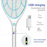 Electric Mosquito Swatter Rechargeable Household Large Mesh Household