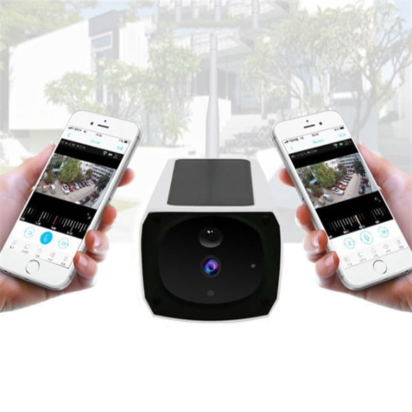 Wireless solar surveillance camera