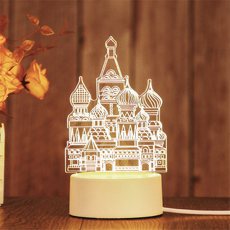 Creative 3d night light