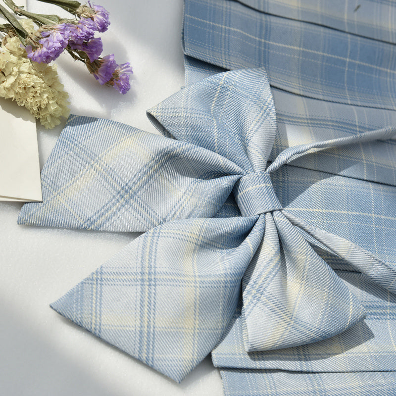 Small Plaid accessories of bow tie