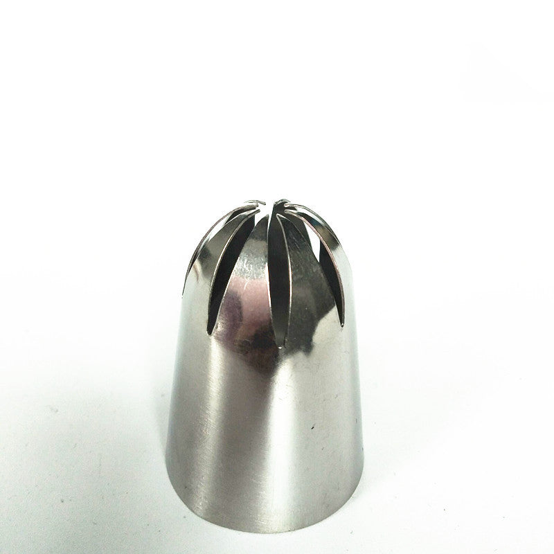 Stainless steel seamless decorating mouth