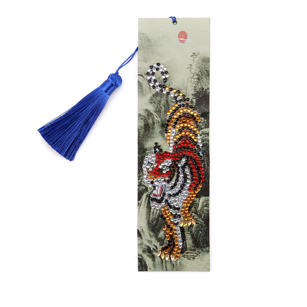 Bookmark diamond craft painting pendant