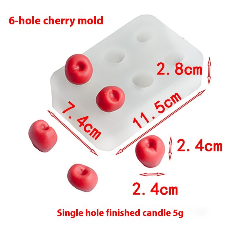 Diy Dessert Candle Making Silicone Mold