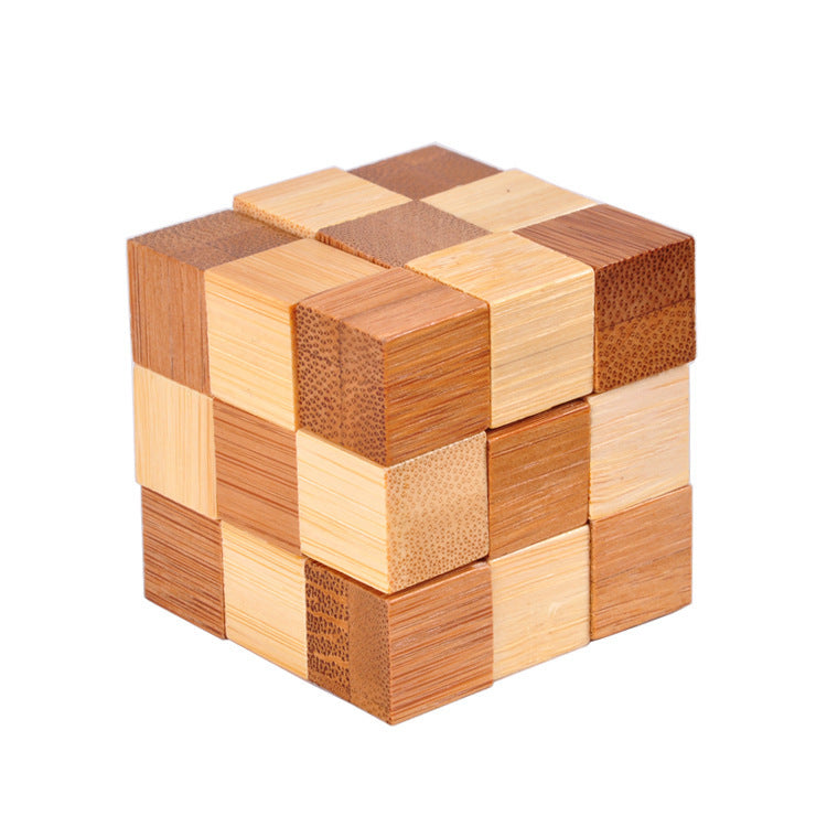 Wooden Burr Puzzle Burr Puzzle Educational Toys