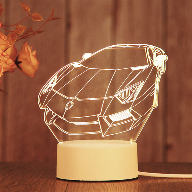 Creative 3d night light