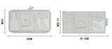 Car Sun Visor Organizer Storage Holder Full Leather Wrap