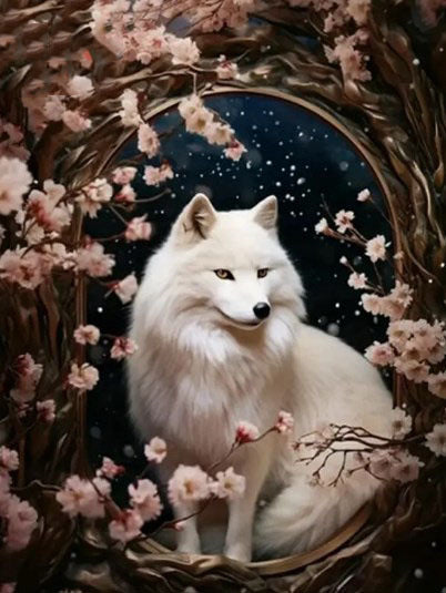 Animal Diamond Painting Handmade Манзараи Ранг