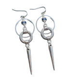 Hip Hop Punk Rock Personality Retro Thorn Neutral Earrings