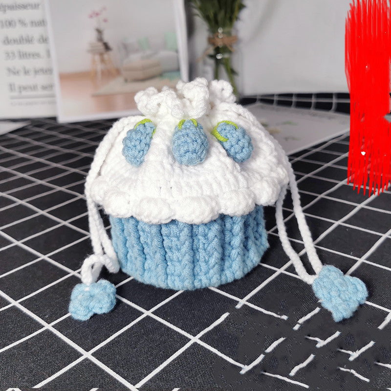 Hand Knitting To Make Crochet Diy Material Bag