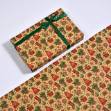 Santa Claus Gift Wrapping Paper Multi-style Kraft
