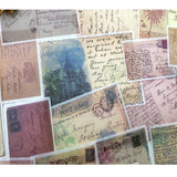 60PCS Bag DIY Vintage Washi Note Stickers Scrapbooking Photo