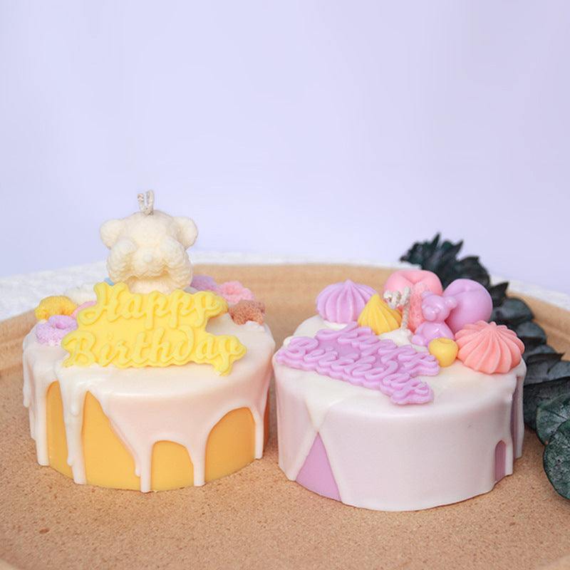 Diy Dessert Candle Making Silicone Mold