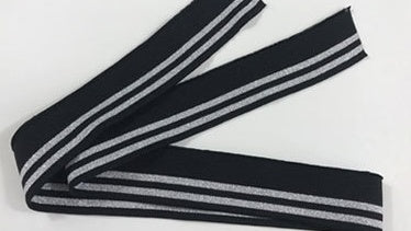 Threaded Fabric Collar Garment Accessories Ribbed