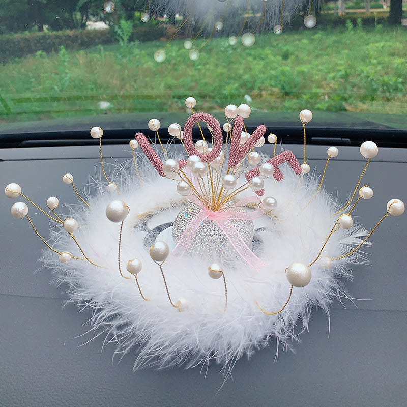 Innovative Car Decoration Vehicle Center Console Diamond Star Decoration Ornaments